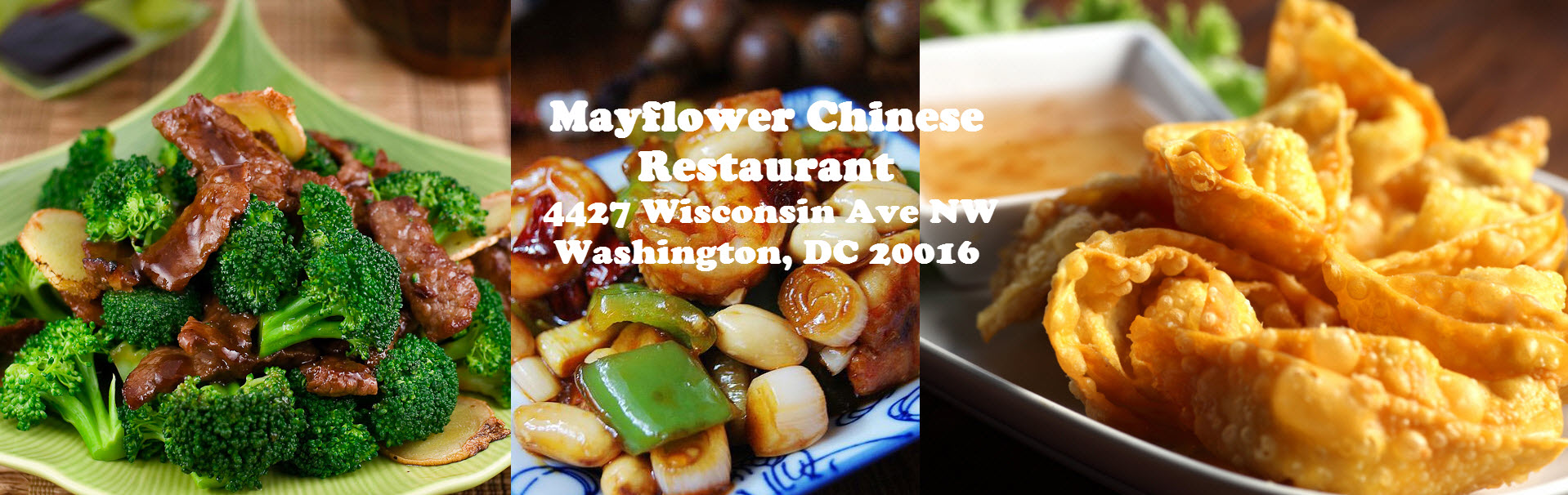 Your favorite Chinese food at Mayflower Chinese Restaurant